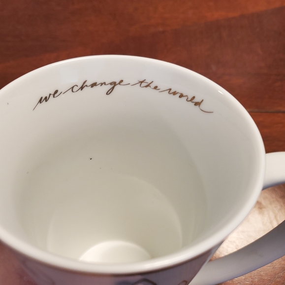 Me To We Blue & Gold Teardrop Latte Travel Mug - Picture 2 of 11